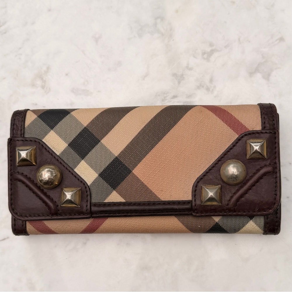 Burberry Nova Check Trifold Wallet